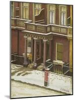 Snow in Pimlico-Charles Ginner-Mounted Giclee Print