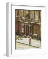 Snow in Pimlico-Charles Ginner-Framed Giclee Print