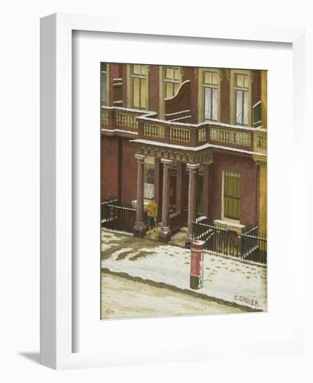 Snow in Pimlico-Charles Ginner-Framed Giclee Print