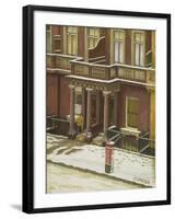 Snow in Pimlico-Charles Ginner-Framed Giclee Print