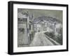 Snow in Pont-Aven; Neige a Pont-Aven, 1922-Gustave Loiseau-Framed Premium Giclee Print