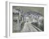 Snow in Pont-Aven; Neige a Pont-Aven, 1922-Gustave Loiseau-Framed Premium Giclee Print