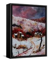 Snow in the Ardennes 78-Pol Ledent-Framed Stretched Canvas