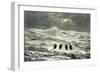 Snow in the Sierra 1869 Peru-null-Framed Giclee Print