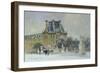 Snow in the Tuilleries, Paris, 1996-Trevor Chamberlain-Framed Giclee Print