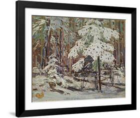 Snow in the Woods-Tom Thomson-Framed Giclee Print