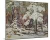 Snow in the Woods-Tom Thomson-Mounted Giclee Print