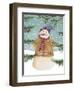 Snow is Falling II-Regina Moore-Framed Art Print