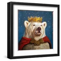 Snow King-Lucia Heffernan-Framed Art Print