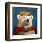 Snow King-Lucia Heffernan-Framed Art Print