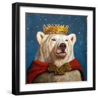 Snow King-Lucia Heffernan-Framed Art Print