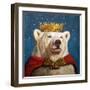 Snow King-Lucia Heffernan-Framed Art Print