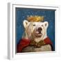 Snow King-Lucia Heffernan-Framed Art Print