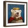 Snow King-Lucia Heffernan-Framed Art Print