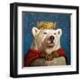 Snow King-Lucia Heffernan-Framed Art Print