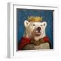 Snow King-Lucia Heffernan-Framed Art Print