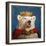 Snow King-Lucia Heffernan-Framed Art Print