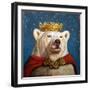 Snow King-Lucia Heffernan-Framed Art Print