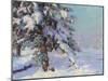 Snow-Laden (Oil on Canvas)-Walter Launt Palmer-Mounted Giclee Print