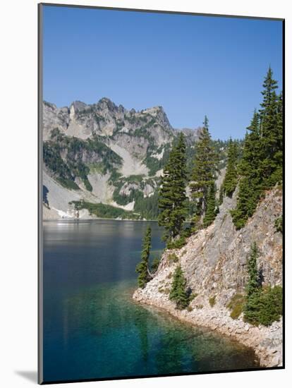 Snow Lake, Alpine Lakes Wilderness, Washington, USA-Jamie & Judy Wild-Mounted Photographic Print