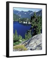 Snow Lake, Snoqualmie Pass, Alpine Lakes Wilderness, Washington, USA-Jamie & Judy Wild-Framed Photographic Print