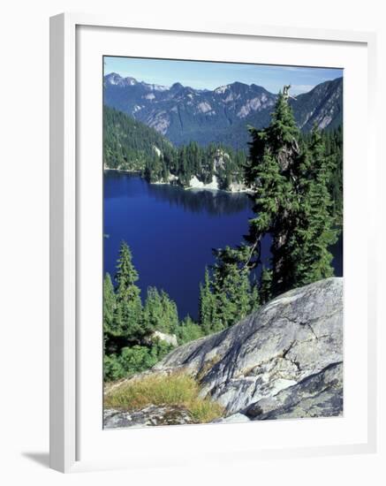 Snow Lake, Snoqualmie Pass, Alpine Lakes Wilderness, Washington, USA-Jamie & Judy Wild-Framed Photographic Print