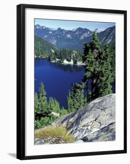 Snow Lake, Snoqualmie Pass, Alpine Lakes Wilderness, Washington, USA-Jamie & Judy Wild-Framed Photographic Print