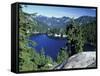 Snow Lake, Snoqualmie Pass, Alpine Lakes Wilderness, Washington, USA-Jamie & Judy Wild-Framed Stretched Canvas