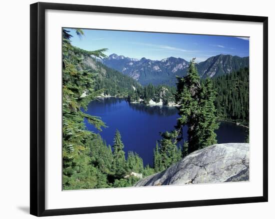 Snow Lake, Snoqualmie Pass, Alpine Lakes Wilderness, Washington, USA-Jamie & Judy Wild-Framed Photographic Print