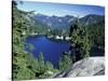 Snow Lake, Snoqualmie Pass, Alpine Lakes Wilderness, Washington, USA-Jamie & Judy Wild-Stretched Canvas