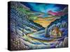 Snow Landscape-Andy Russell-Stretched Canvas