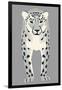 Snow Leopard-null-Framed Giclee Print