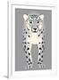 Snow Leopard-null-Framed Giclee Print