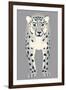 Snow Leopard-null-Framed Giclee Print
