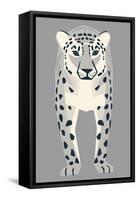 Snow Leopard-null-Framed Stretched Canvas