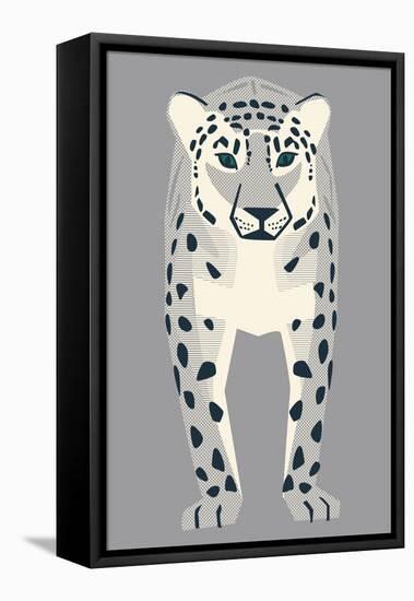 Snow Leopard-null-Framed Stretched Canvas