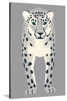 Snow Leopard-null-Stretched Canvas