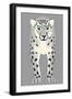 Snow Leopard-null-Framed Giclee Print