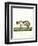 Snow Leopard-null-Framed Premium Giclee Print