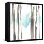 Snow Line V-null-Framed Stretched Canvas