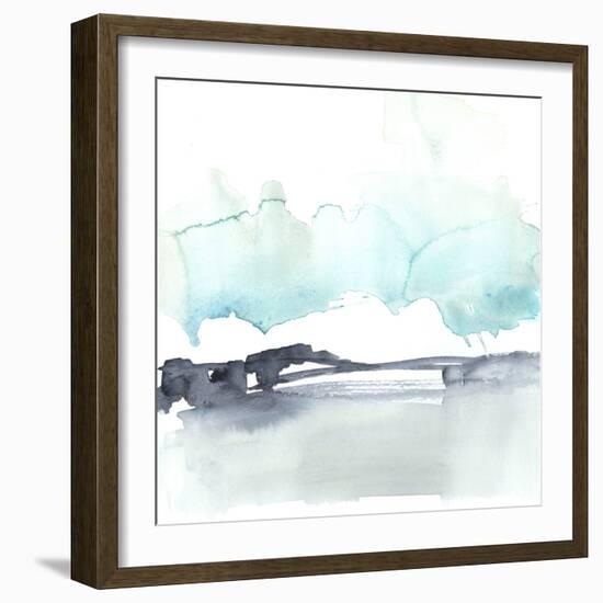 Snow Line VI-null-Framed Art Print