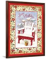 Snow & Mistletoe-Gwendolyn Babbitt-Framed Art Print