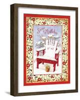 Snow & Mistletoe-Gwendolyn Babbitt-Framed Art Print