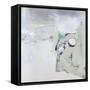 Snow Monkeys-Brent Abe-Framed Stretched Canvas