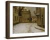 Snow, Montmartre-Henri Eugene Augustin Le Sidaner-Framed Giclee Print