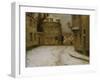 Snow, Montmartre-Henri Eugene Augustin Le Sidaner-Framed Giclee Print