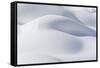 Snow Mounds-Rob Tilley-Framed Stretched Canvas