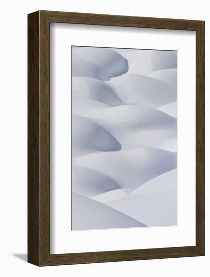 Snow Mounds-Rob Tilley-Framed Photographic Print