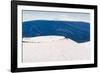 Snow on Mauna Kea, with Mauna Loa in the distance, Big Island, Hawaii-Mark A Johnson-Framed Photographic Print