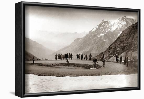 Snow on the Galibier, 1924-Presse ’E Sports-Framed Photographic Print